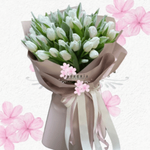 ramo de 30 tulipanes