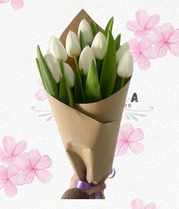Ramo de 10 tulipanes