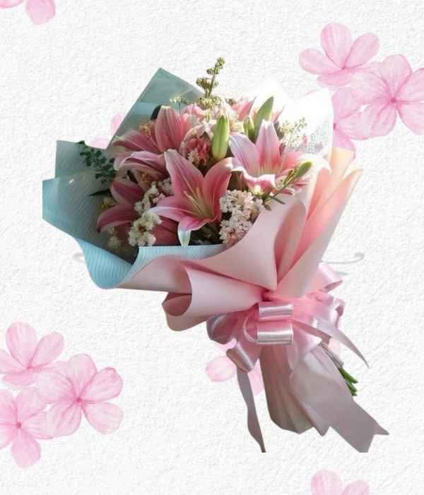 Ramo en lilium