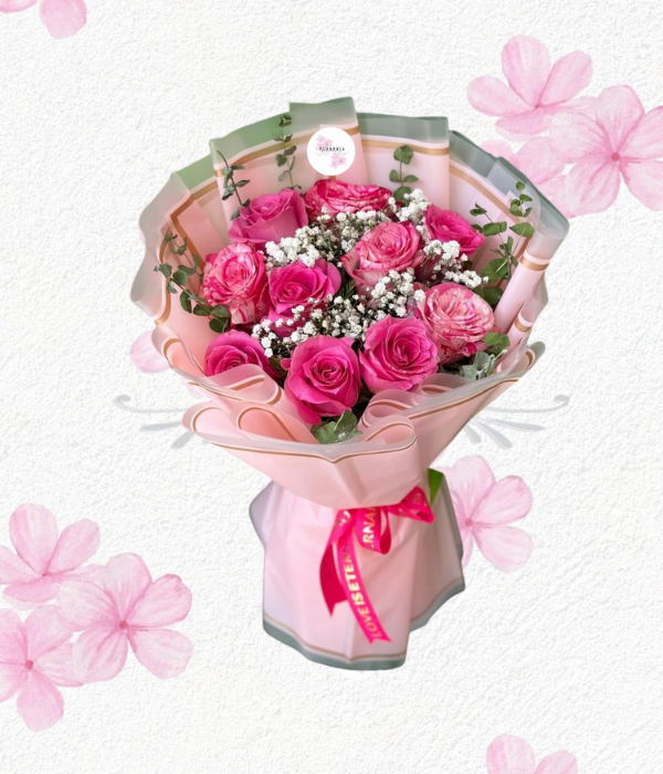 Ramo BOUQUET 10 rosas