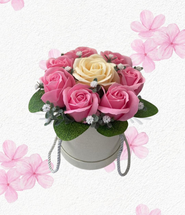 Mini box en rosita de jabón, Para regalar...