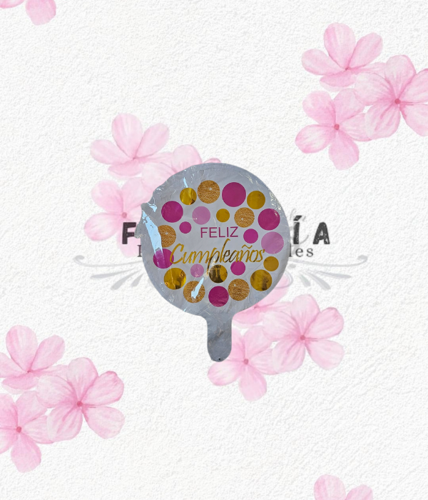 Globo metalizado pequeño