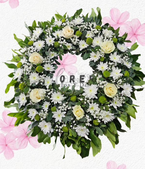 Corona fúnebre PAZ