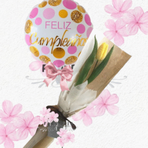 Detalle tulipan y globito
