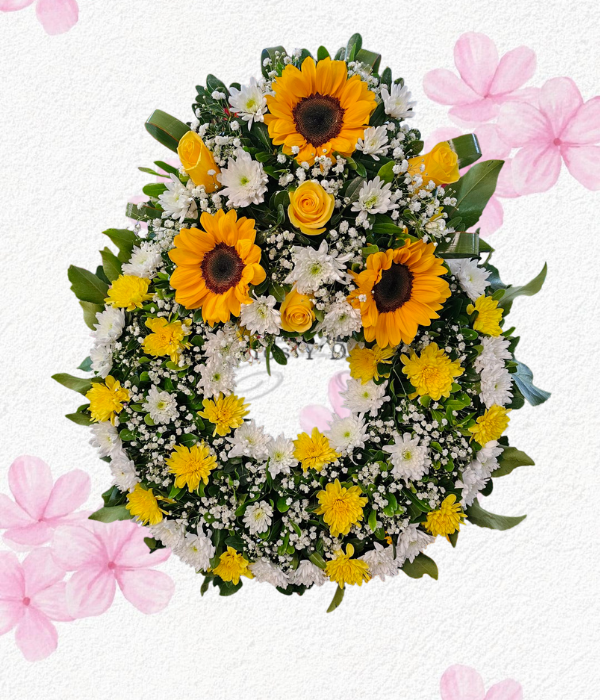 Corona fúnebre, Luz y Esperanza