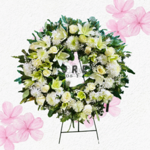 Corona fúnebre Mis condolencias