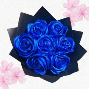 Ramo bouquet en 7 rositas de jabón y lindo envoltorio