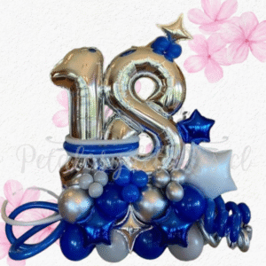 Mega bouquet en globos y bombas decorativas