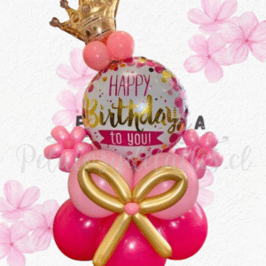 Bouquet CORONA en globos y bombas
