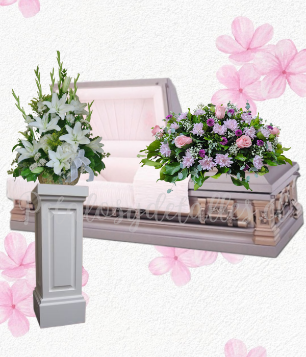 Pack floral Arrimo y Cojin para acompañar el dolor