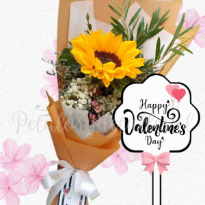 Encantador girasol para regalar mas topper