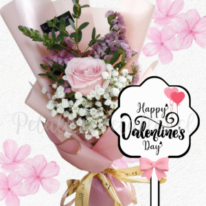 Rosa pastel en tono claro para sorprender mas topper