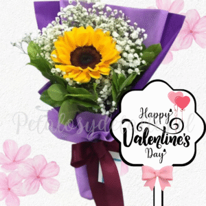 Radiante y hermoso girasol mas topper