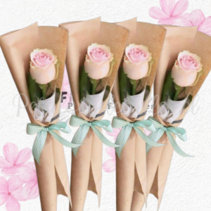 Pack en 4 rositas importadas arregladas para regalonear