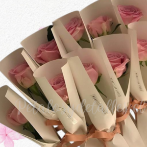 Pack10 rositas decoradas para regalar en el día de la mujer